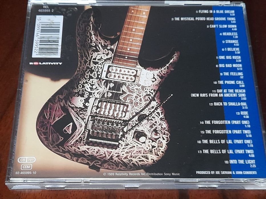 CD Joe Satriani " Flying in a Blue Dream " de 1989