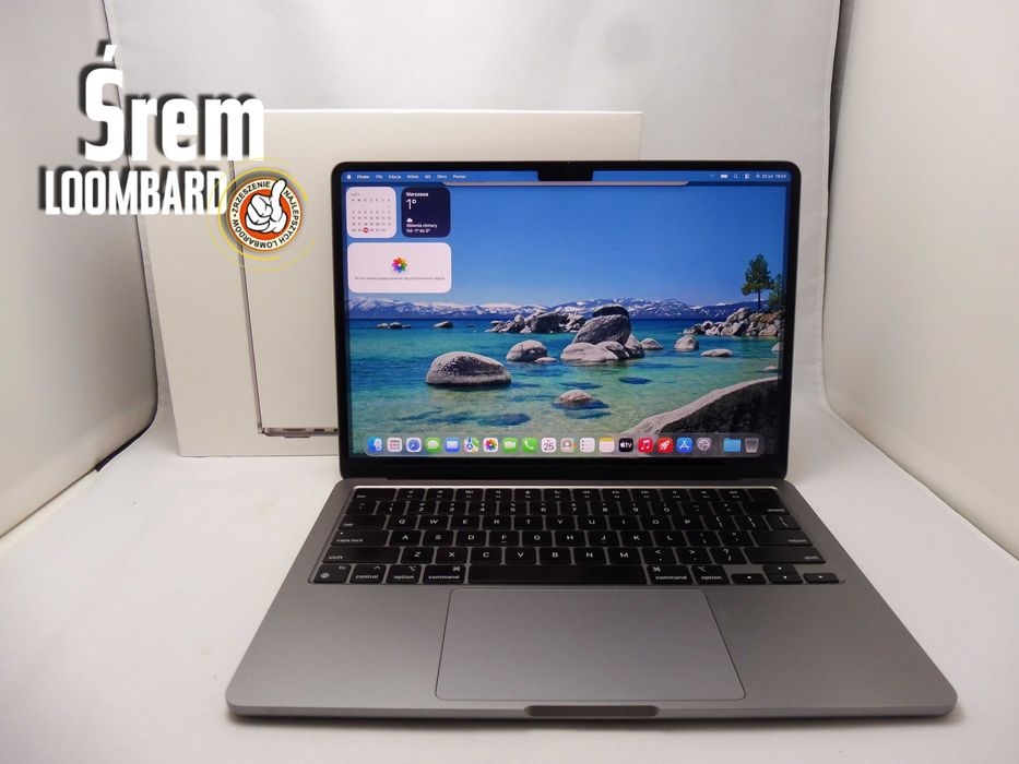 Laptop Apple Macbook Air M2 A2681, 16gb/512gb, Komplet, Bdb Stan!