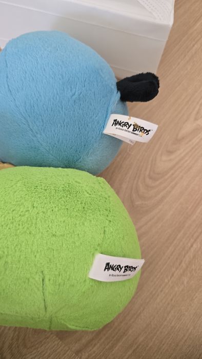 Lote de Peluches Colecionáveis (Angry Birds, Kodak, Lidl)