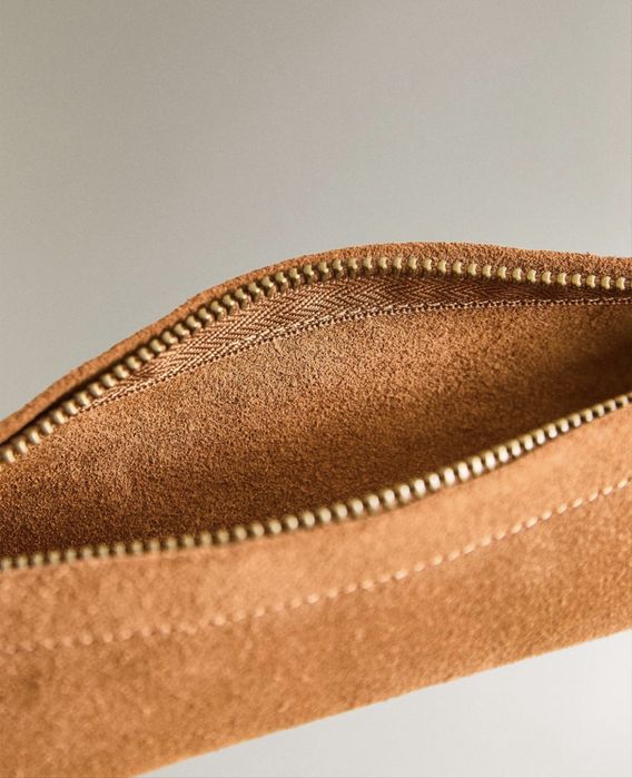 Estojo Pele Croute Zara Home NOVO