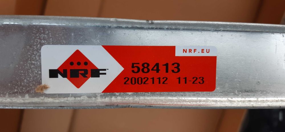 Chłodnica wody zamiennik NRF 58413 BMW 1 F20, F21 nowa polecam !