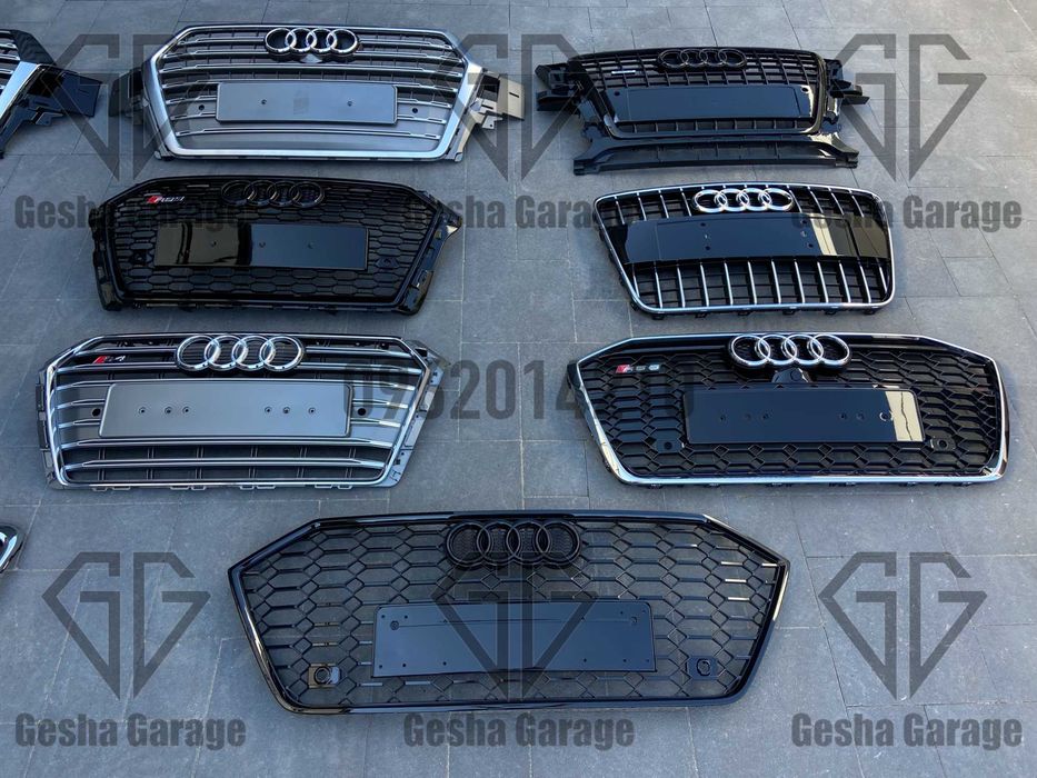 ІДЕАЛЬНІ Решітки радіатора рештка решотка радиатора audi ауди ауді