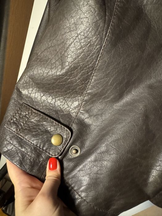 Натуральна шкіряна куртка