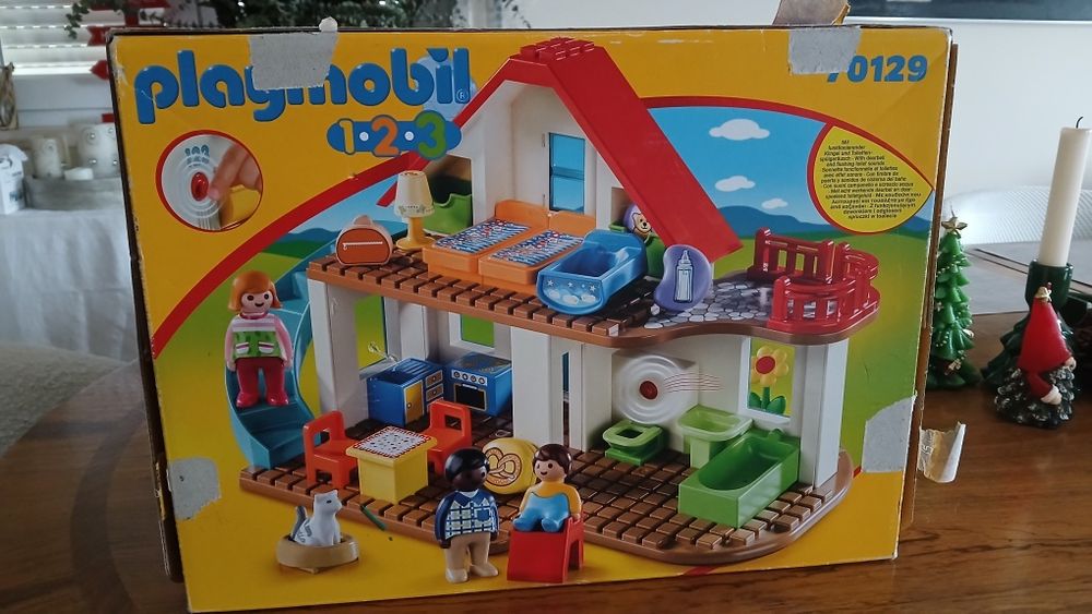 Playmobil 1.2.3. Casa Bonecas