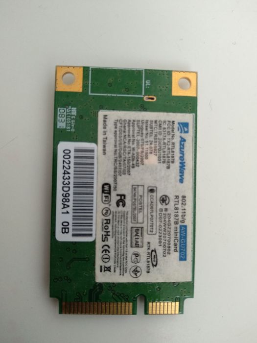 Wireless Card 802.11b/g423055096944404482