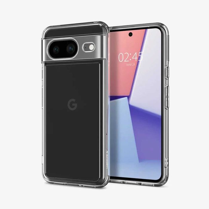 Чехол Spigen Ultra Hybrid для Google Pixel 8 - Crystal Clear