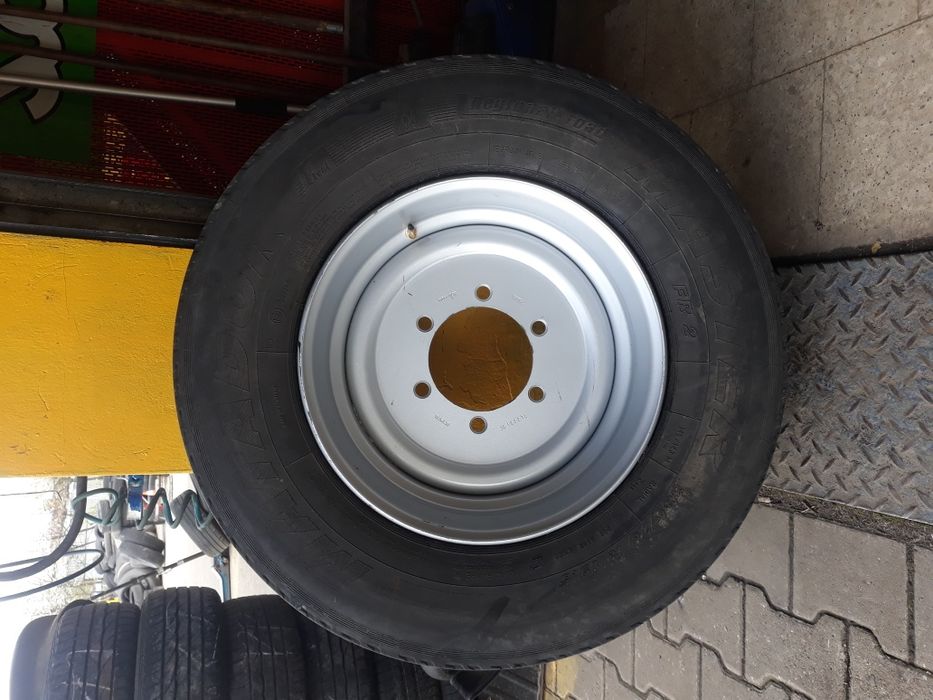 Felgi Koła opony PRZYCZEPY Pronar D-47 D-46 TANDEM 7.50 19,5 ET0 6 otw