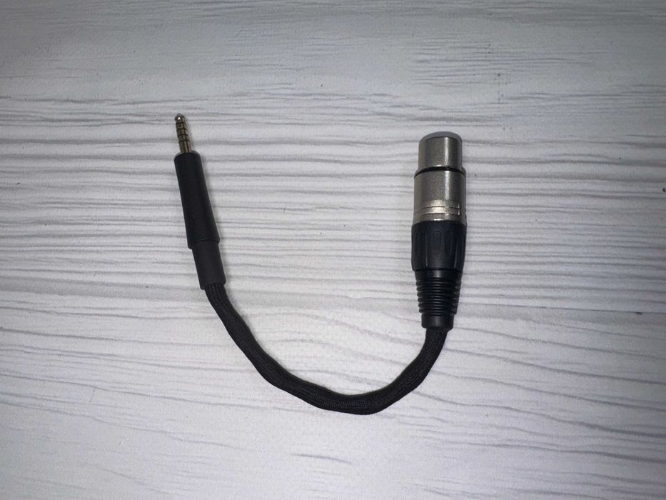 Перехідник xlr to 4.4 (обмен/продажа) Sennheiser balanced адаптер