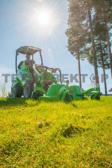 Мінінавантажувач Авант Avant 523 - одна машина - безліч моливостей