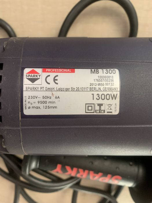 Болгарка Sparky MB 1300
