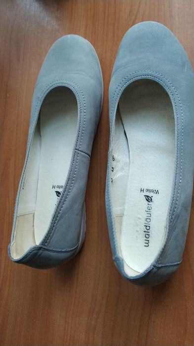 женскиеі кожаные туфли 41р,  26см