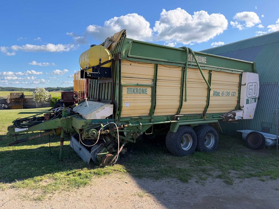 Samozbierajaca Krone Titan 6/36 GD
