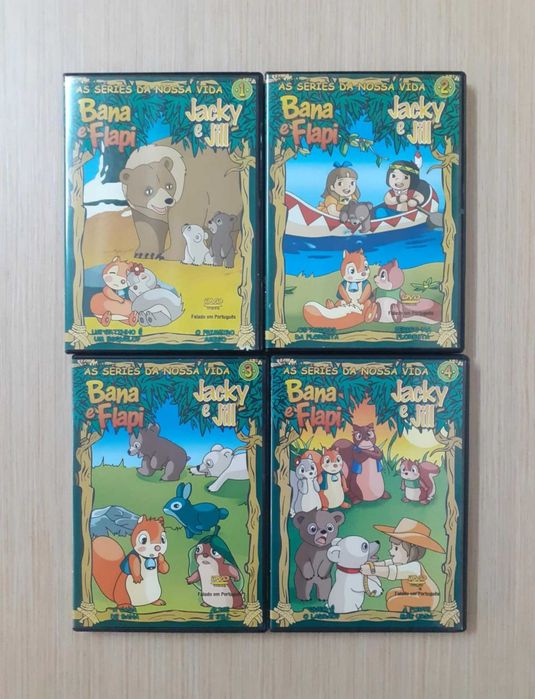 Bana e Flapi / Jacky e Jill (As Séries da Nossa Vida) - DVD
