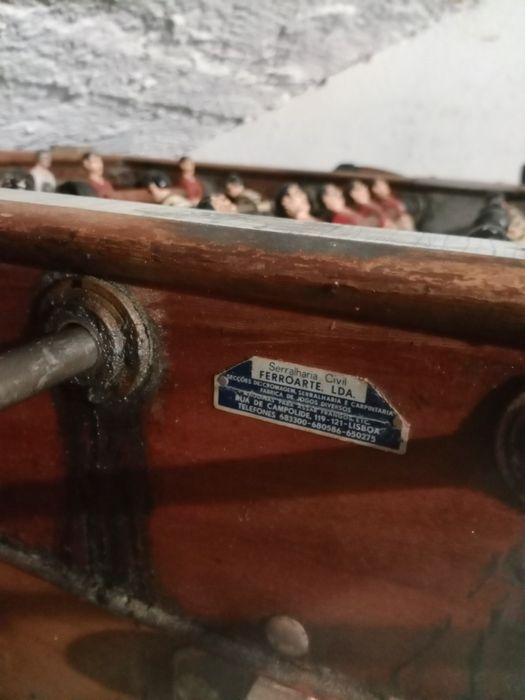 Mesa de matraquilhos (vintage 80/90)