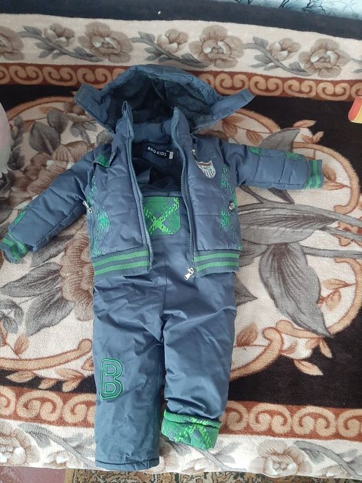 Дитячий комбінезон зимовий 12м