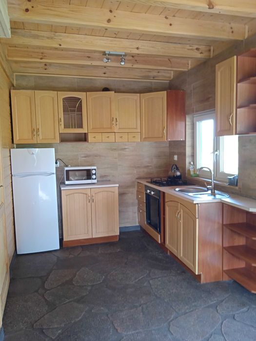 Domek z jacuzzi i sauną