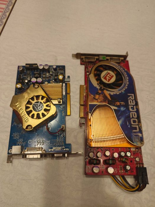 Karta graficzna Retro AGP Radeon X1950 Pro / GeForce 6600GT