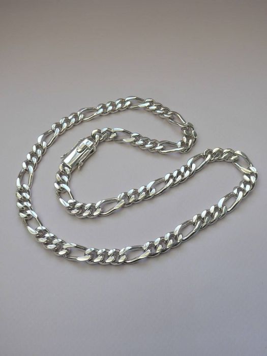 Срібний ланцюжок 100г Фігаро чоловічий  мужская серебряная цепочка 925