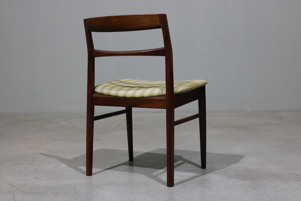 Conjunto de 4 cadeiras Henning Kjaernulf em pau santo | Design Nórdico