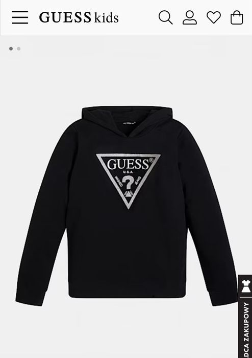 Bluza z kapturem Guess 8 lat