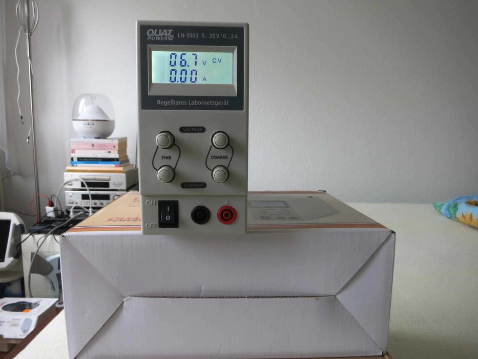 Zasilacz laboratoryjny Quatpower LN 3003 0-30V 3A nowy fabrycznie