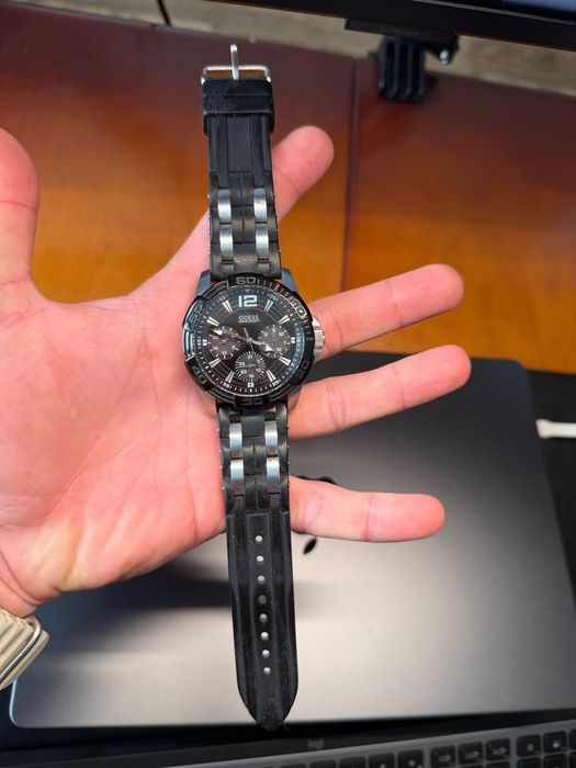 Чоловічий годинник Guess W0366G1, 100 м, Japan Movt