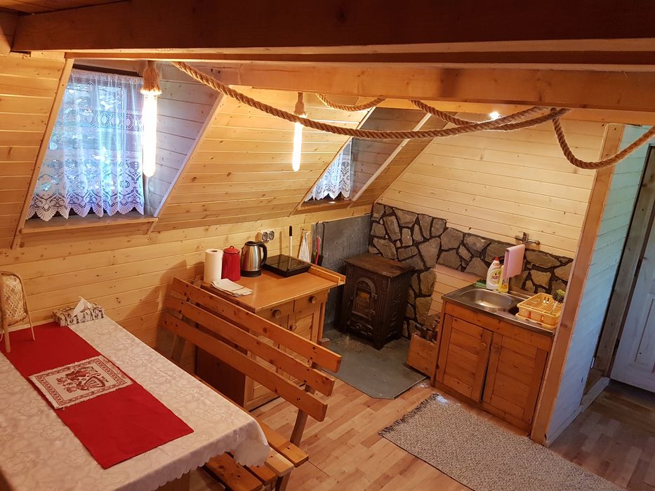 Ferie zimowe, domek w górach, chatka, nocleg, Obidza, Beskid Sądecki