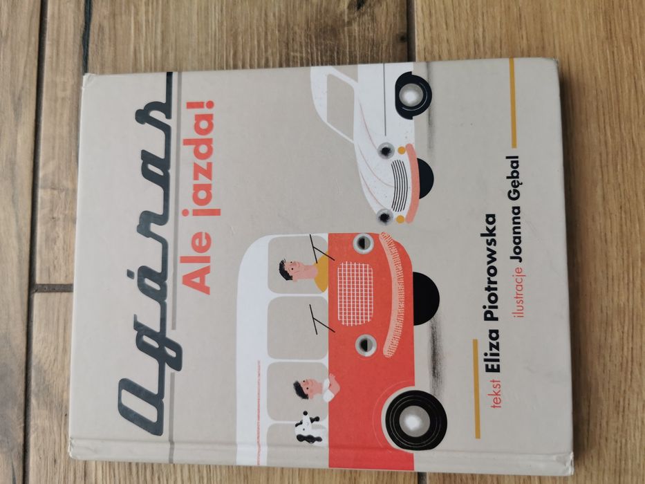 Ogóras ale jazda książka auta autobus bus auto Eliza Piotrowska