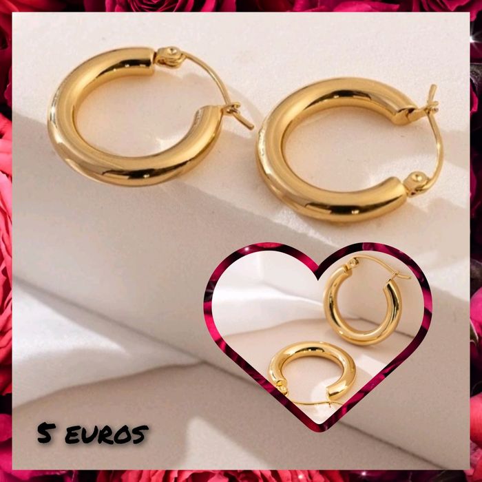 Argolas em aço - vários modelos e tamanhos