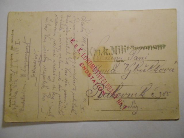 Jędrzejów - Klasztor po spaleniu 28 IX 1914