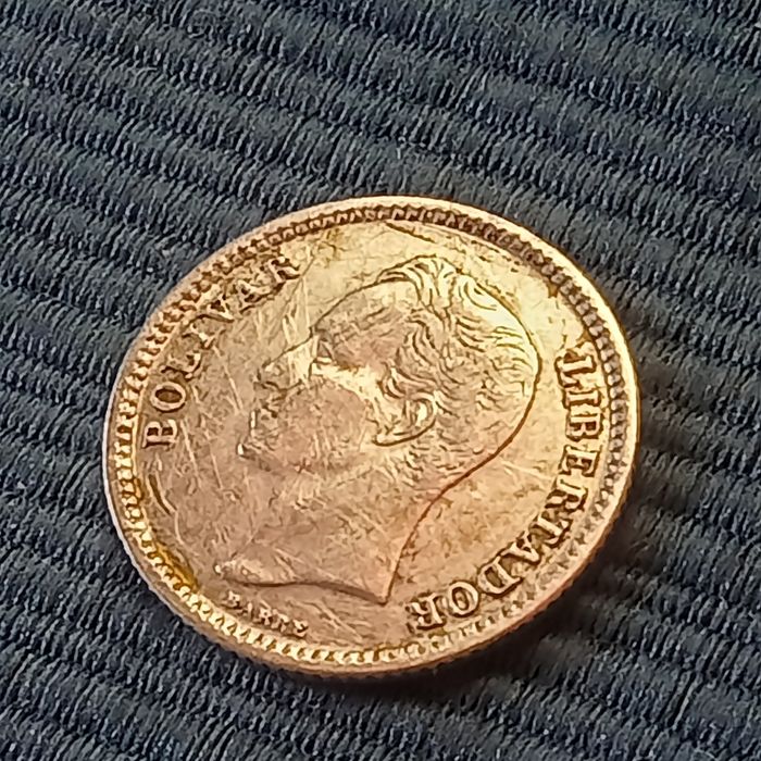 moeda de 25 centimos da venezuela 1956