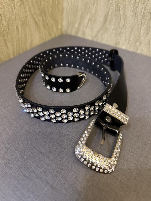 Ремень женский с камнями