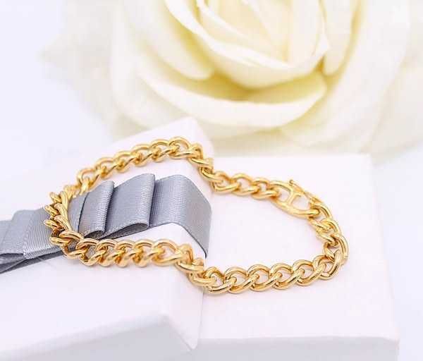 Złota bransoletka p.585/22,04g - splot pancerka