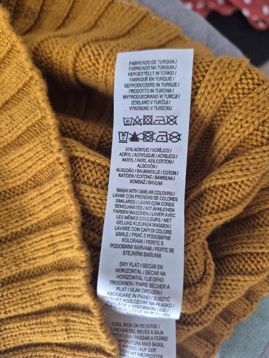 Bluzka na ramiączkach Primark 40/42 L/XL dziergana nowa