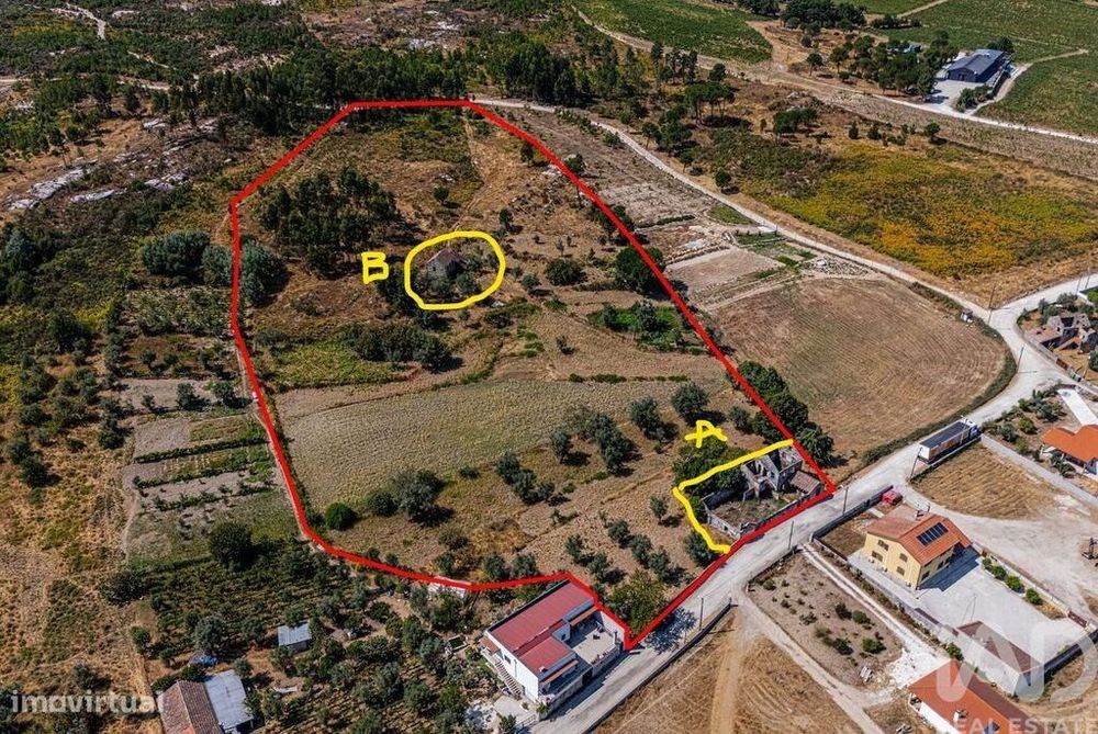 Quinta T4 em Moimenta de Maceira Dão e Lobelhe do Mato de 30000,00 m2