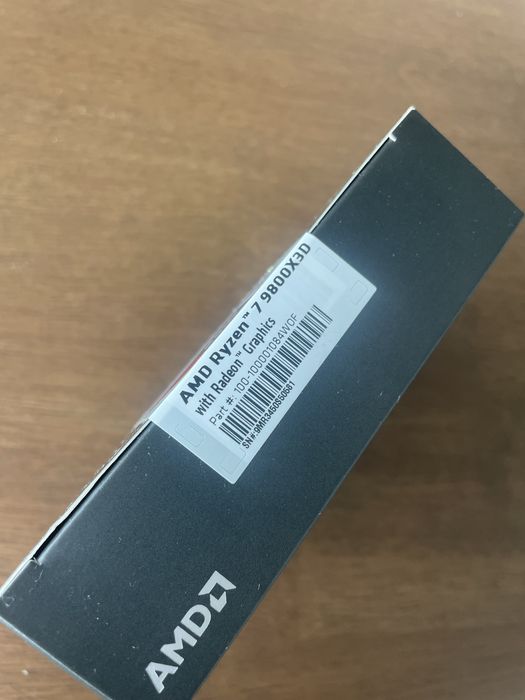 Processador CPU AMD Ryzen 7 9800X3D 5.2GHz - SELADO