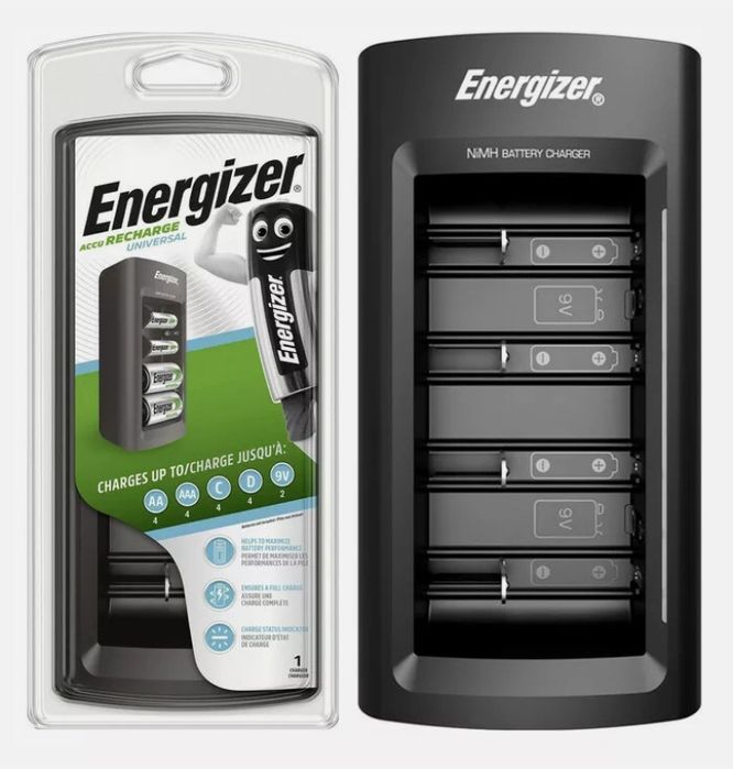 Carregador inteligente de pilhas ENERGIZER - Universal