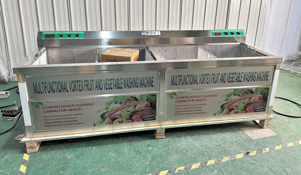 Барботажна мийка для зелені, листя салату, ягід, овочів, фруктів