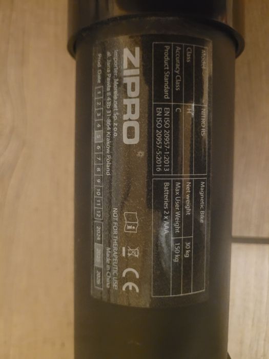 Rowerek stacjonarny  Ziporo Nitro RS