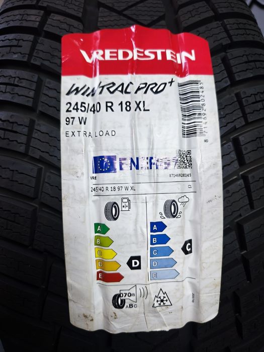 Nowe alufelgi 18' 5x112 z nowymi oponami zimowymi Vredestein 245/40/18