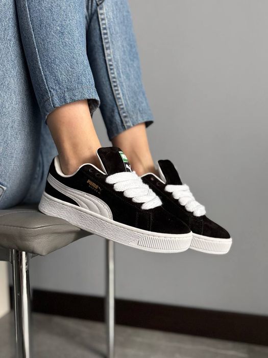 Кросівки Puma Suede XL White - Black premium