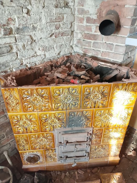 Zdun kominek kaflowy