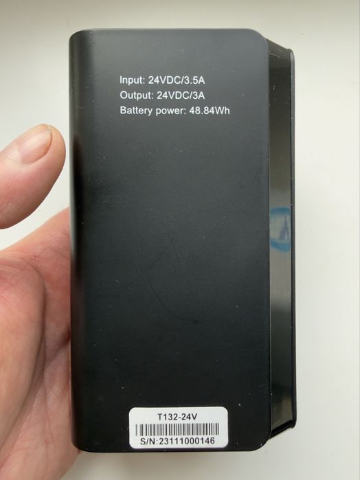 ДБЖ для роутера ASAP Mini  24Вольта 13200 мА*час (48 Wh) UPS POS T132