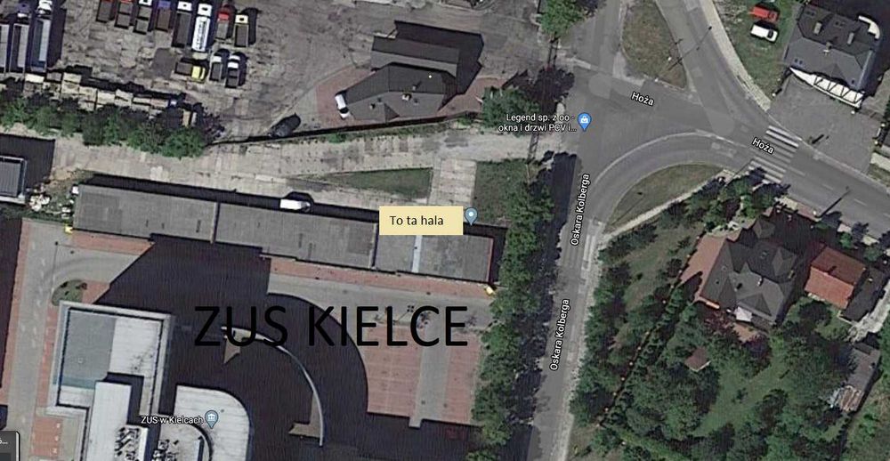 Wynajmę Halę w Kielcach 100m2 Kolberga przy Zusie