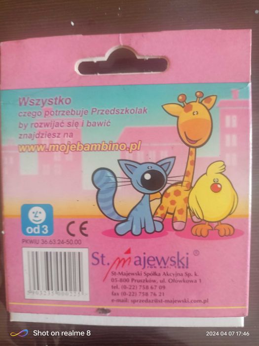 Kredki woskowe Majewski