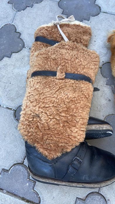 Чоловічі унти з натуральної шкіри