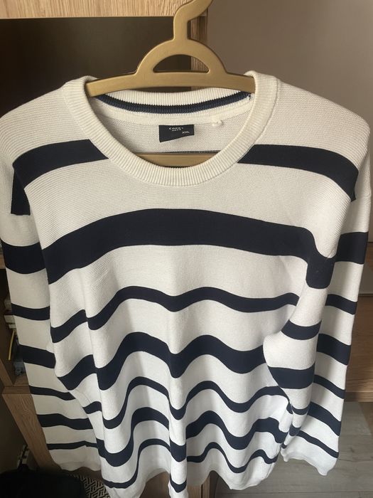 Sweter męski w paski