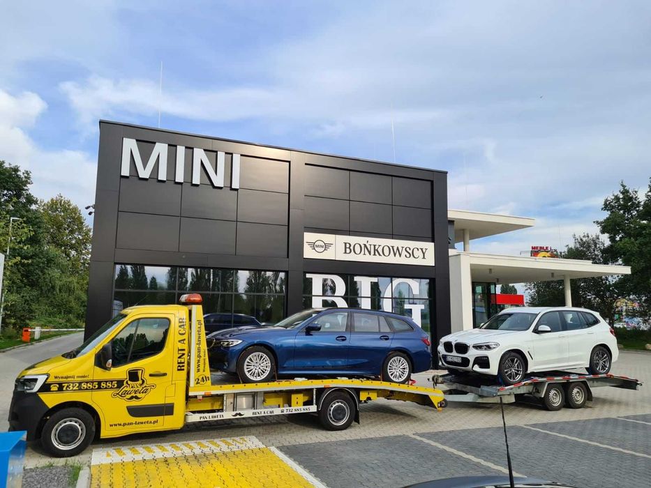 Laweta Pomoc Drogowa Assistance Holowanie BUS Polska Niemcy Europa OCP