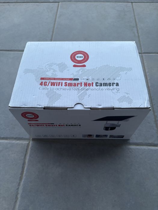 Câmara video vigilância 4G/Wifi