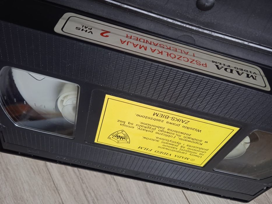 Zestaw bajek na kasetach VHS. Klasyki dla dzieci